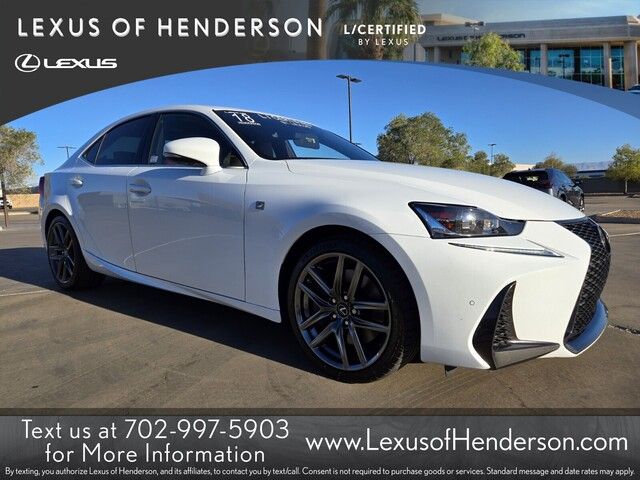 2018 Lexus IS 350 F Sport