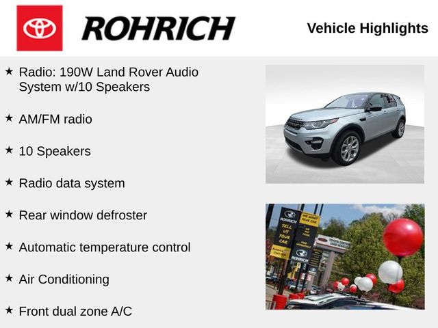 2018 Land Rover Discovery Sport HSE