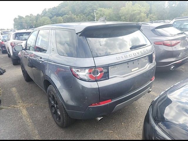 2018 Land Rover Discovery Sport SE