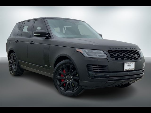 2018 Land Rover Range Rover HSE