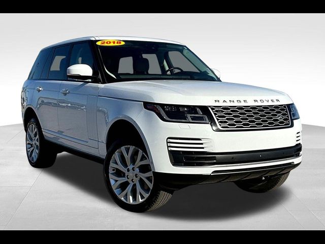 2018 Land Rover Range Rover HSE