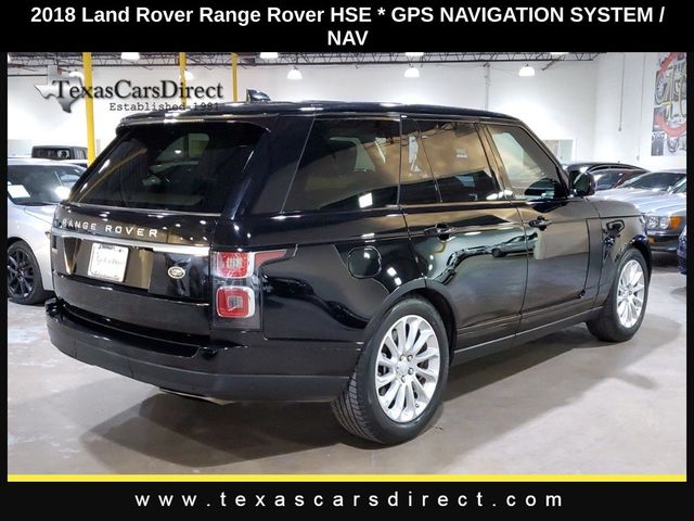 2018 Land Rover Range Rover HSE