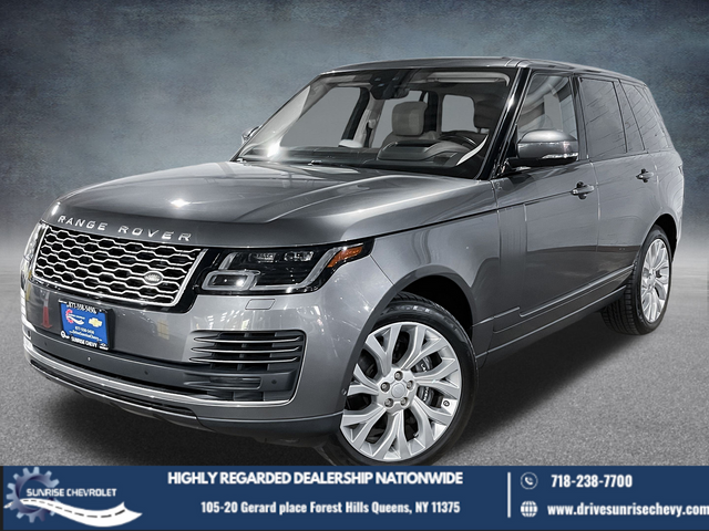 2018 Land Rover Range Rover Base