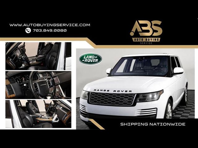 2018 Land Rover Range Rover HSE