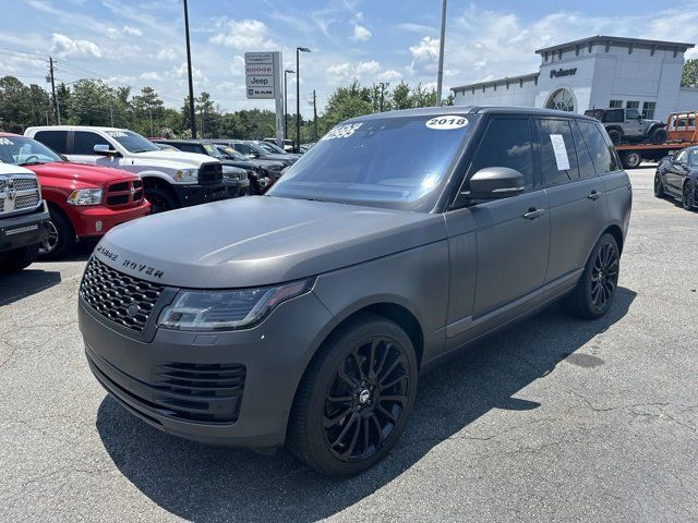 2018 Land Rover Range Rover HSE