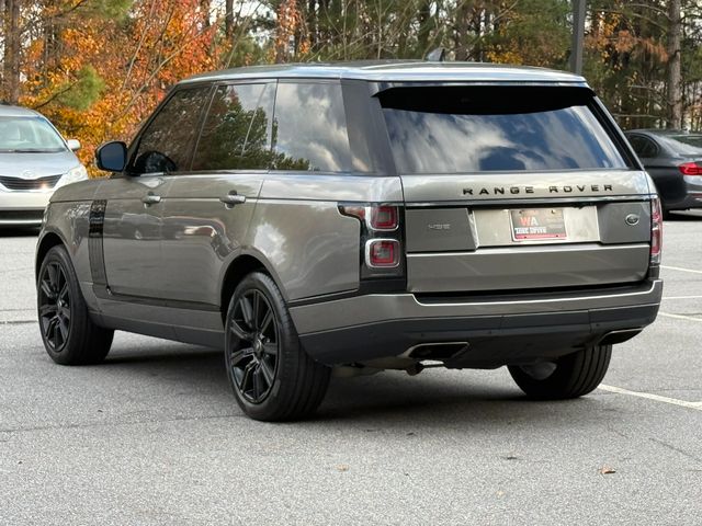 2018 Land Rover Range Rover HSE