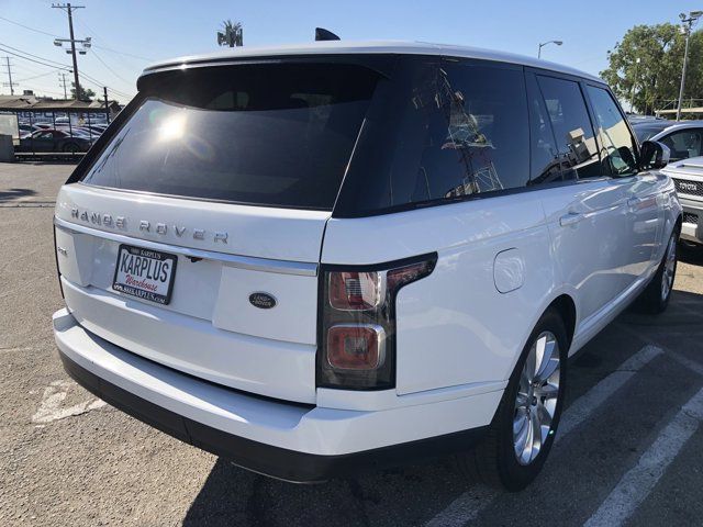 2018 Land Rover Range Rover HSE