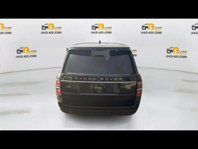 2018 Land Rover Range Rover HSE