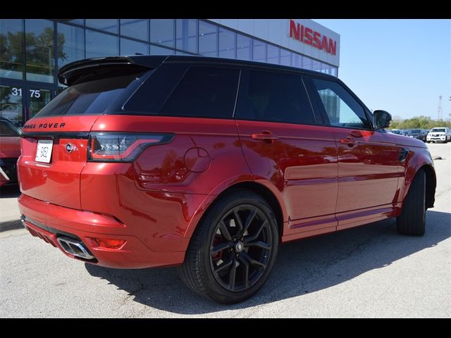 2018 Land Rover Range Rover Sport SVR