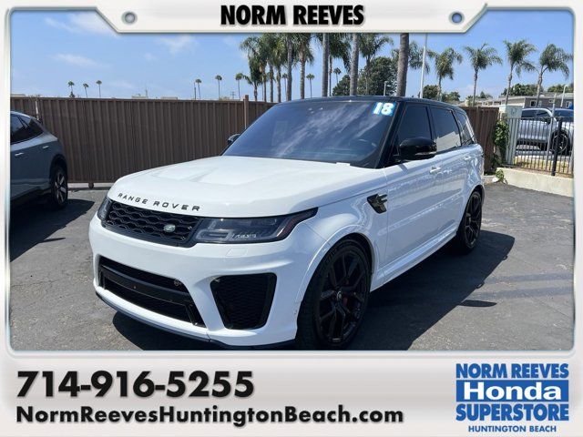 2018 Land Rover Range Rover Sport SVR