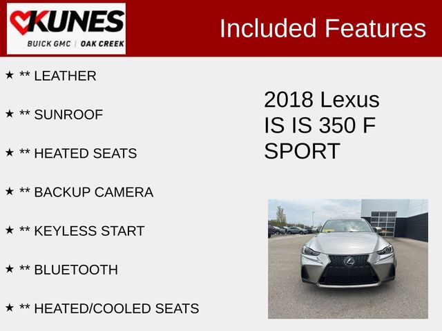 2018 Lexus IS 