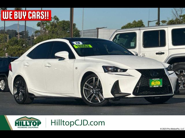 2018 Lexus IS 350 F Sport