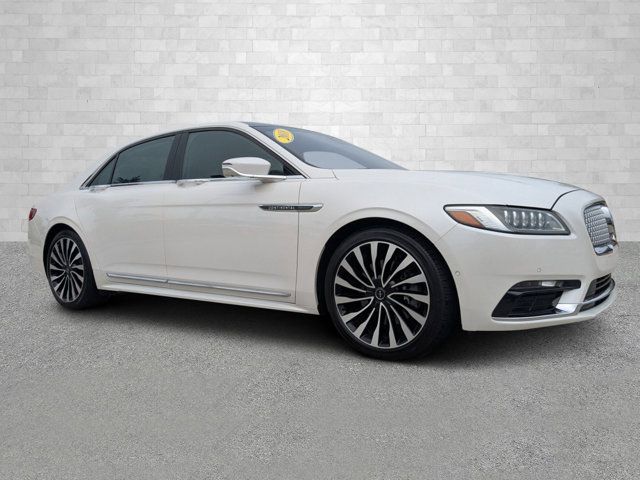 2018 Lincoln Continental Black Label