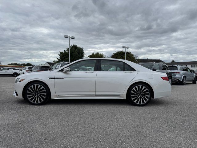 2018 Lincoln Continental Black Label