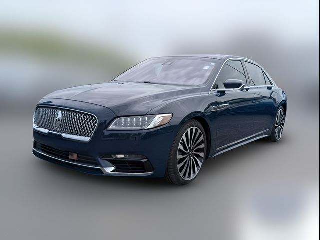 2018 Lincoln Continental Black Label