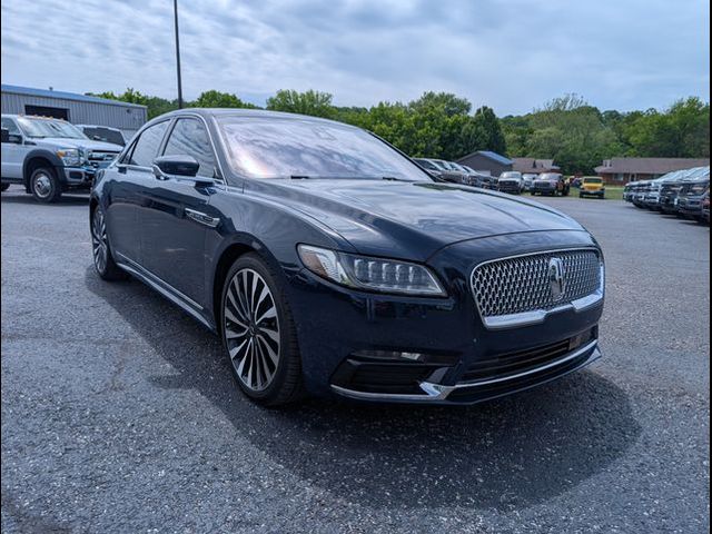 2018 Lincoln Continental Black Label
