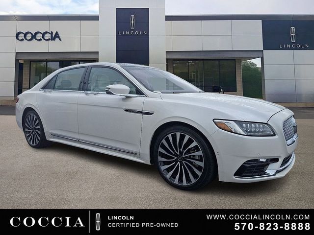 2018 Lincoln Continental Black Label
