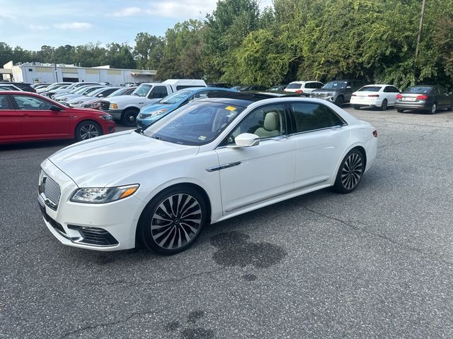 2018 Lincoln Continental Black Label