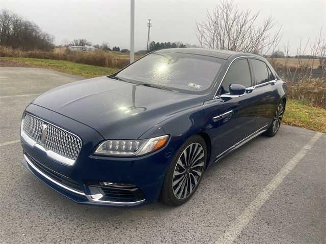 2018 Lincoln Continental Black Label