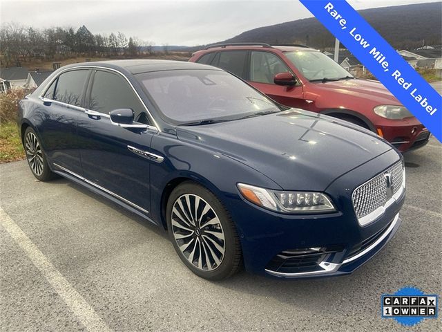 2018 Lincoln Continental Black Label