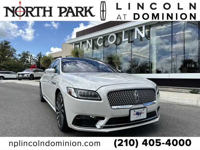 2018 Lincoln Continental Black Label