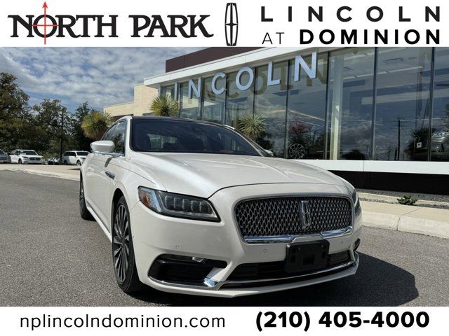 2018 Lincoln Continental Black Label