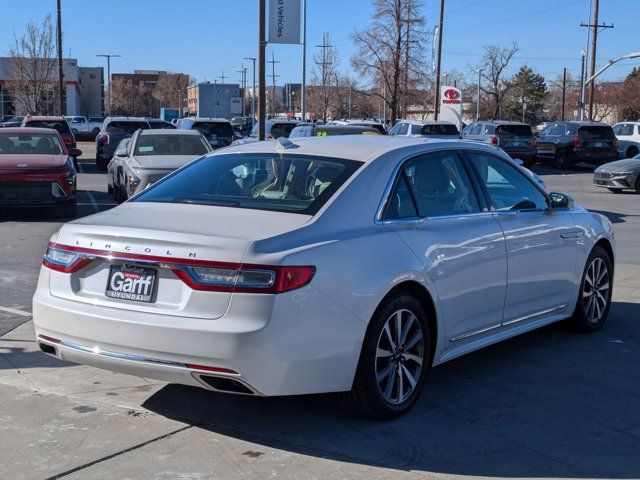 2018 Lincoln Continental Premiere