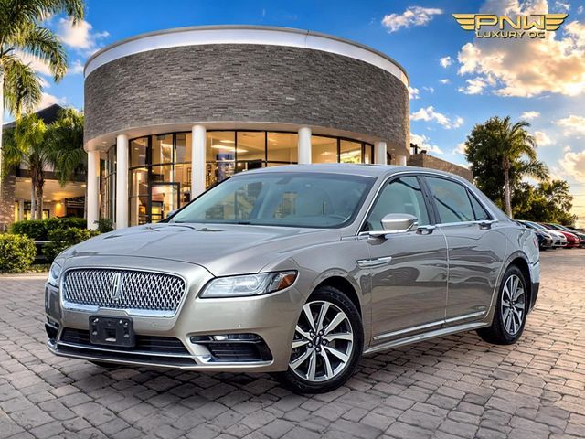 2018 Lincoln Continental Premiere
