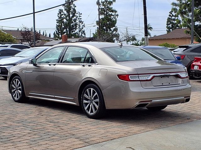 2018 Lincoln Continental Premiere