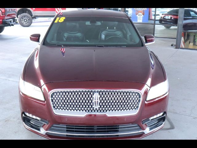 2018 Lincoln Continental Premiere