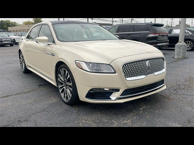 2018 Lincoln Continental Reserve