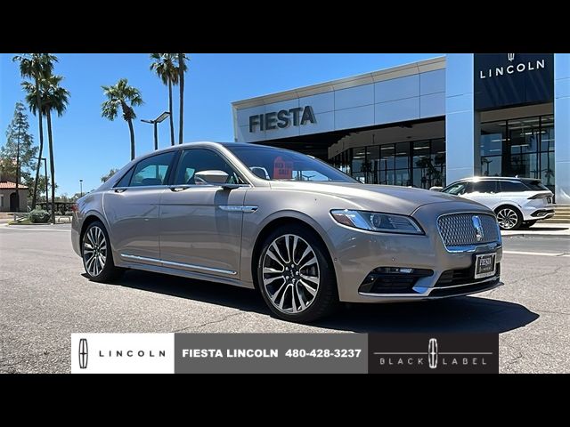 2018 Lincoln Continental Reserve