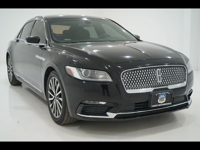 2018 Lincoln Continental Select