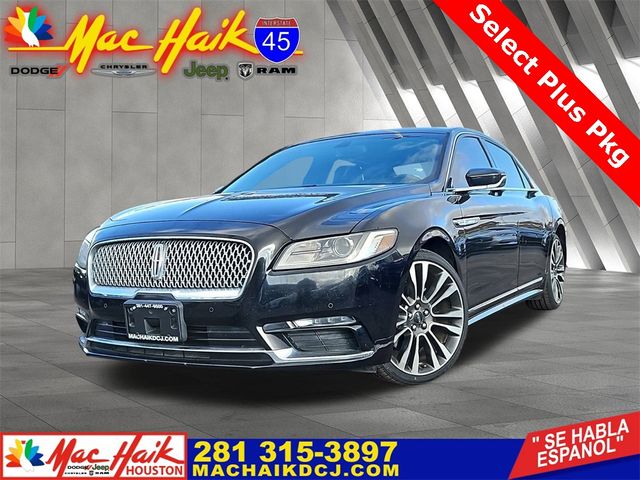 2018 Lincoln Continental Select