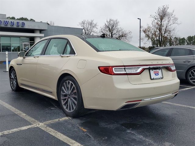 2018 Lincoln Continental Select