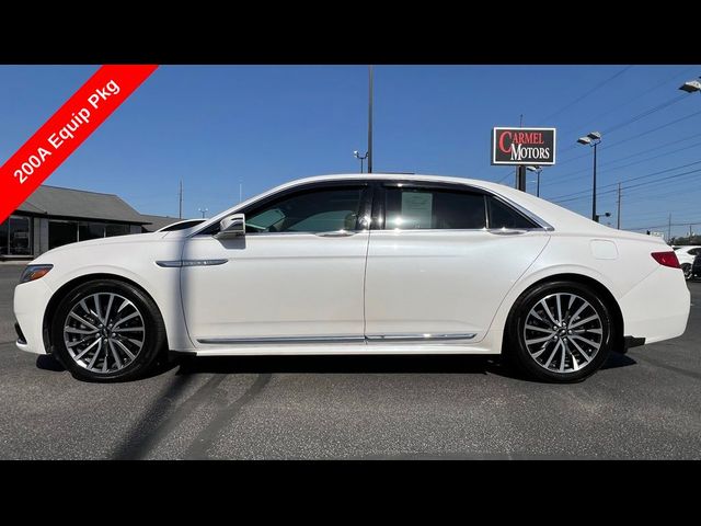 2018 Lincoln Continental Select