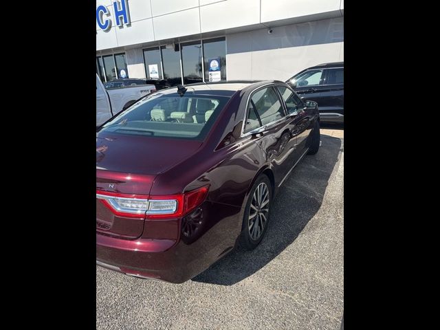 2018 Lincoln Continental Select