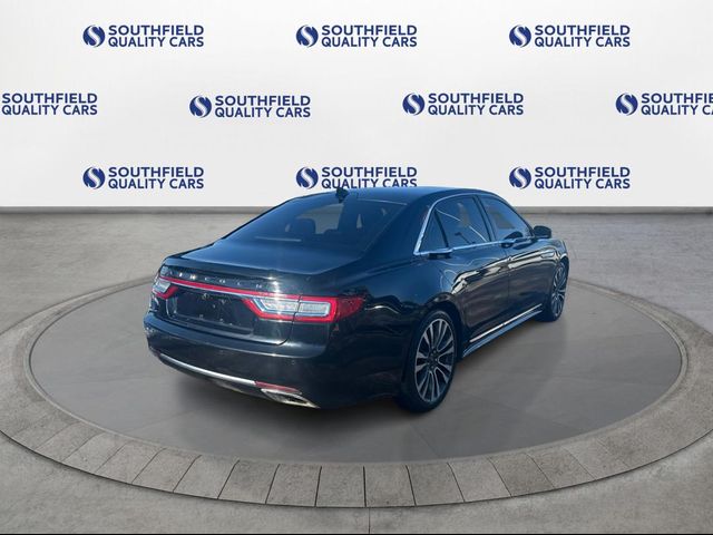 2018 Lincoln Continental Select