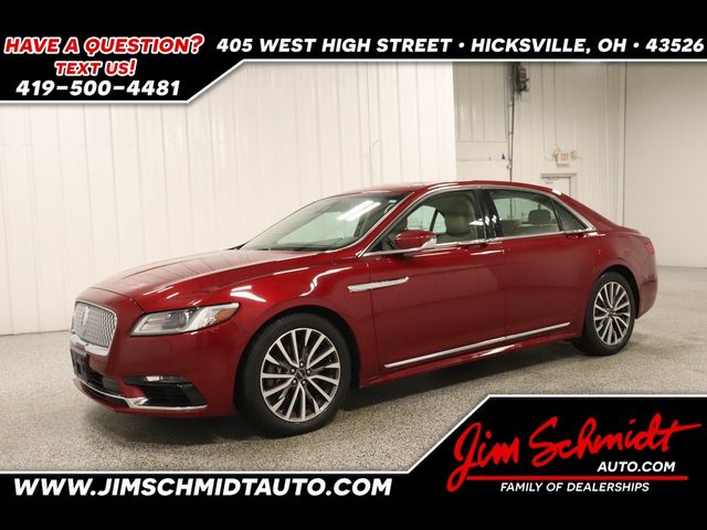 2018 Lincoln Continental Select