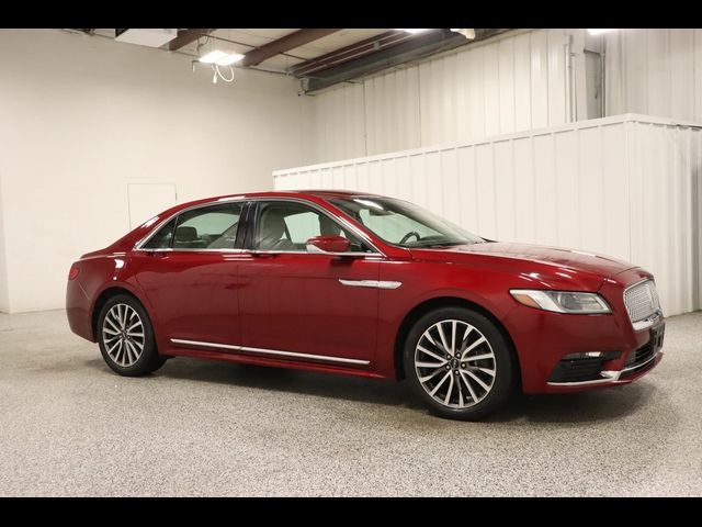 2018 Lincoln Continental Select