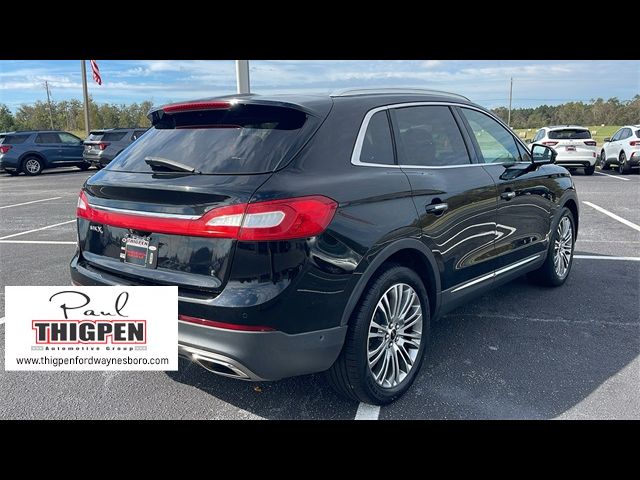 2018 Lincoln MKX Reserve