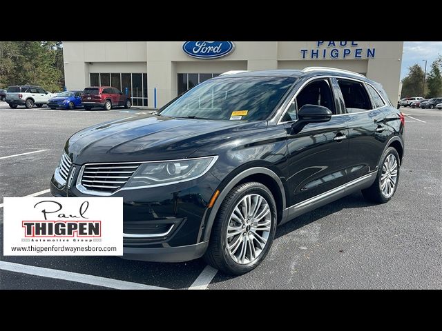 2018 Lincoln MKX Reserve