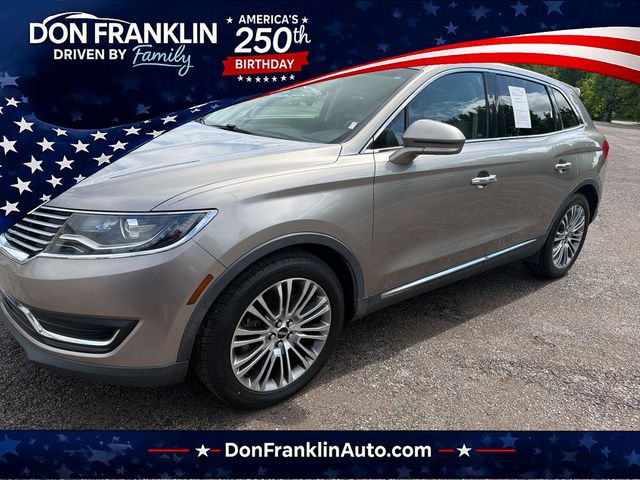 2018 Lincoln MKX Reserve