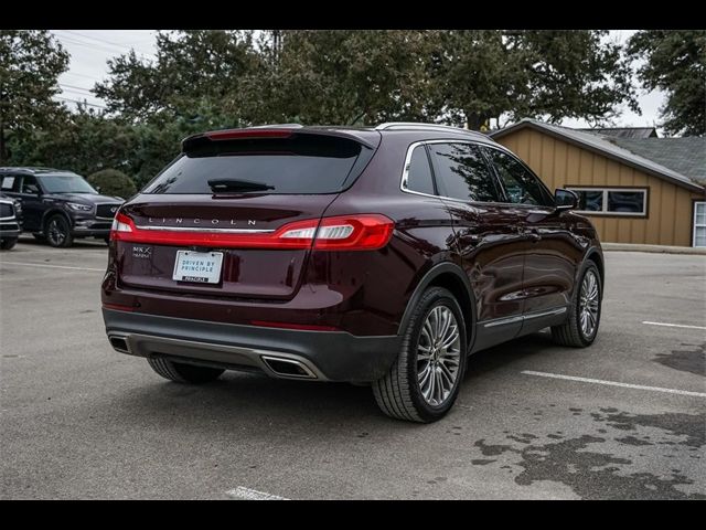 2018 Lincoln MKX Reserve