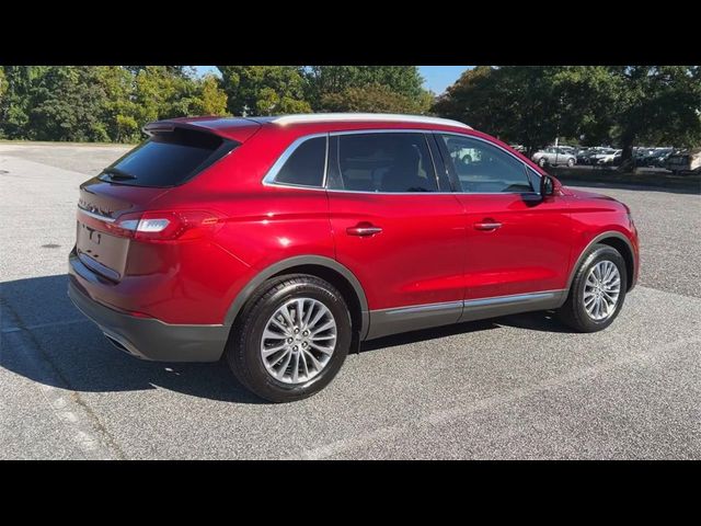 2018 Lincoln MKX Select