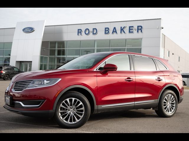 2018 Lincoln MKX Select