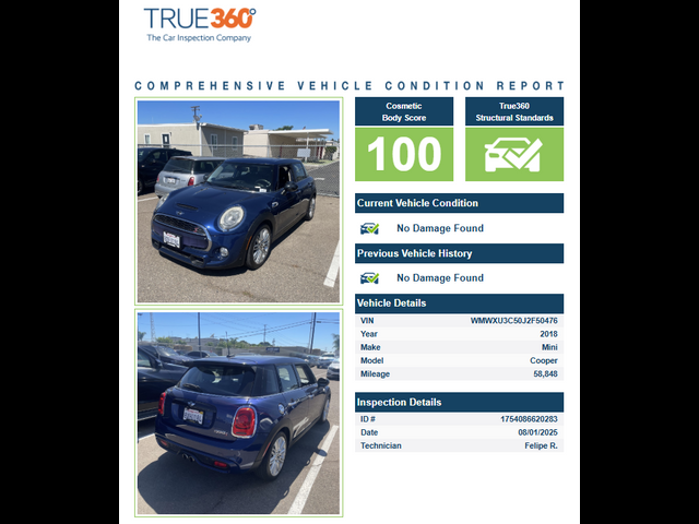 2018 MINI Cooper Hardtop S