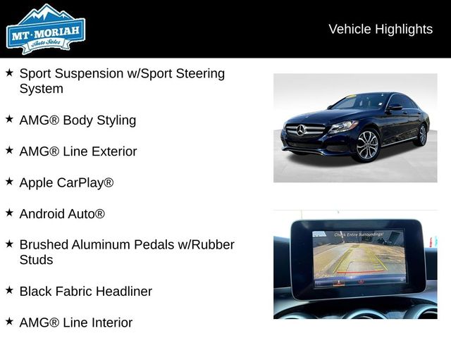 2018 Mercedes-Benz C-Class 300