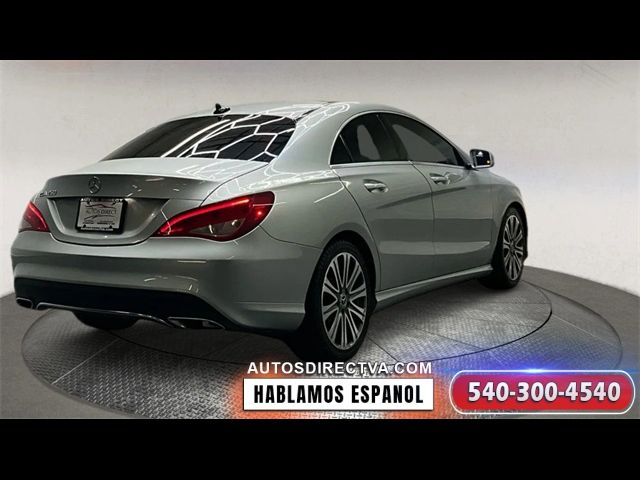 2018 Mercedes-Benz CLA 250