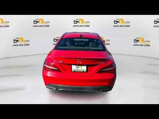 2018 Mercedes-Benz CLA 250